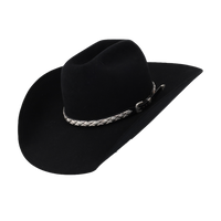 King of the Cowboys Pure Beaver Black Cowboy Hat