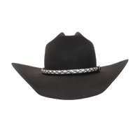 King of the Cowboy Pure Beaver Charcoal Cowboy Hat