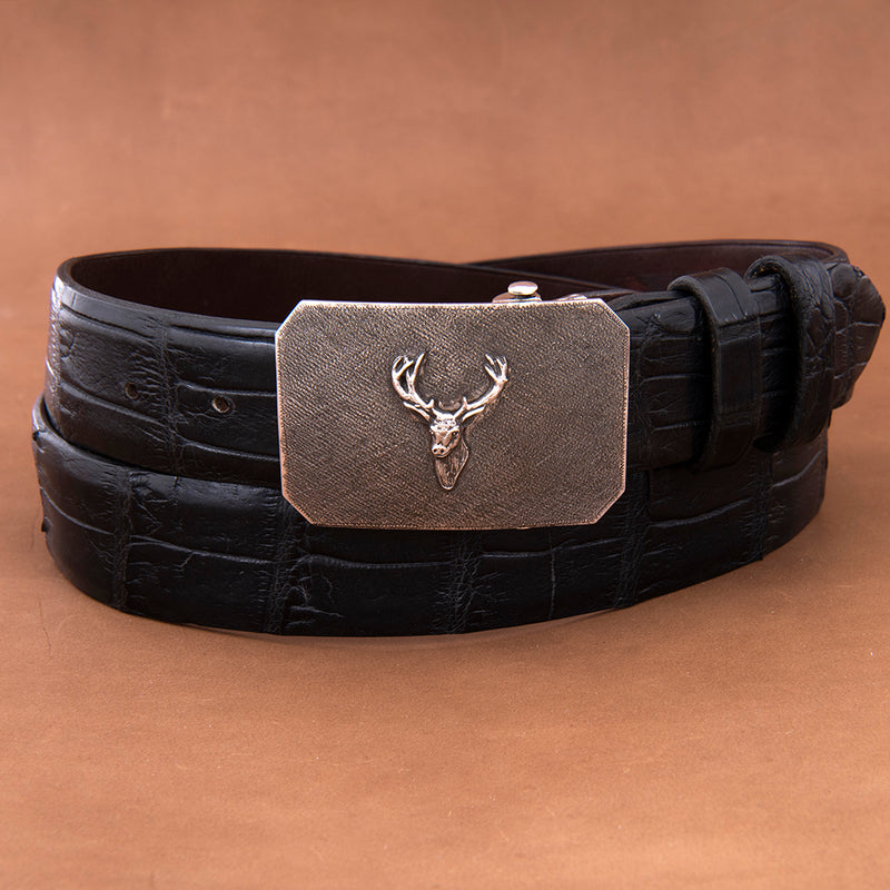 Mesa Heavy Matte Buckle with Buck