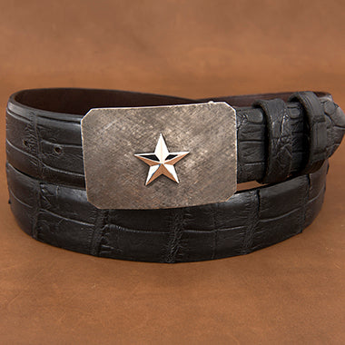 Mesa Crosshatch Buckle with Star