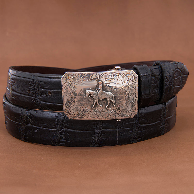 Mesa Western Buckle with Rider
