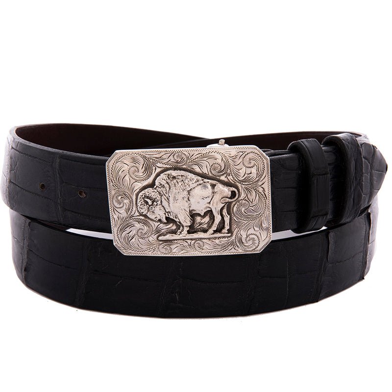 Mesa Western Buckle with Bison