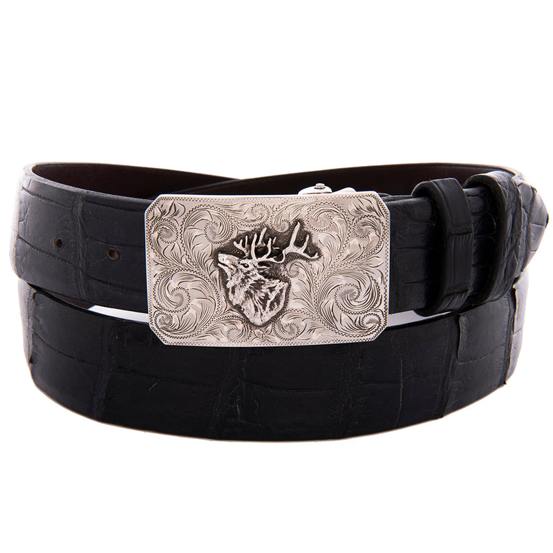 Mesa Western Buckle with Elk