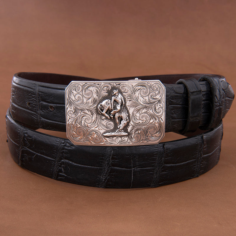 Mesa Western Buckle with Outlaw