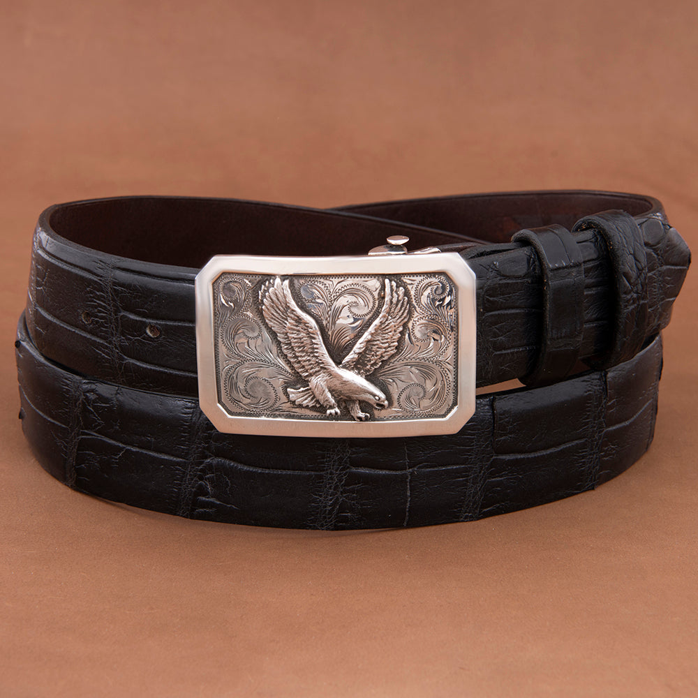 Ridge Western Buckle with Eagle