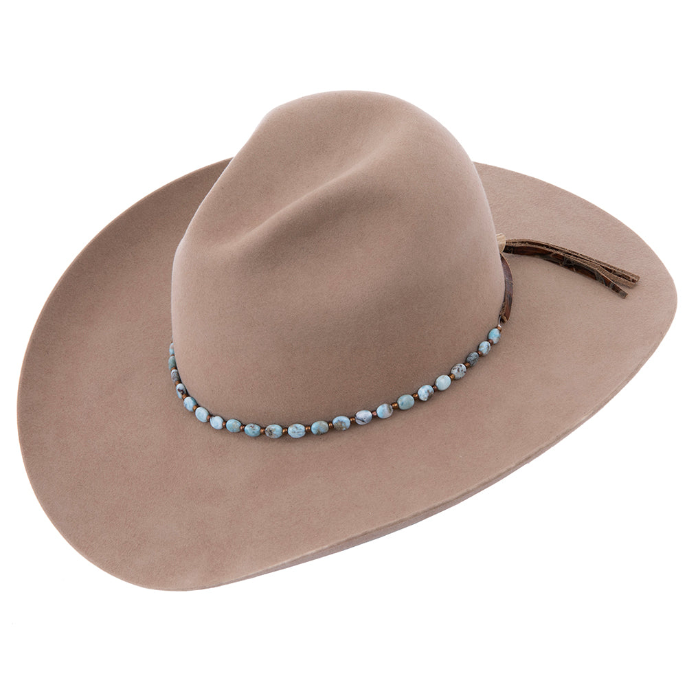 Round Larimar Stone Hatband