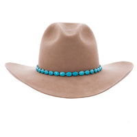 Golden Mesa Turquoise Round Stone Hatband