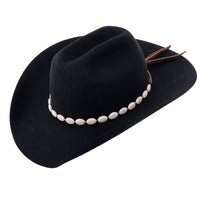 Round Magnesite Stone Hatband