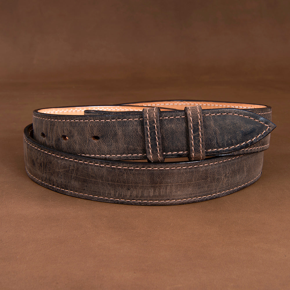1 1/4" Tobac Goat Belt with Billets