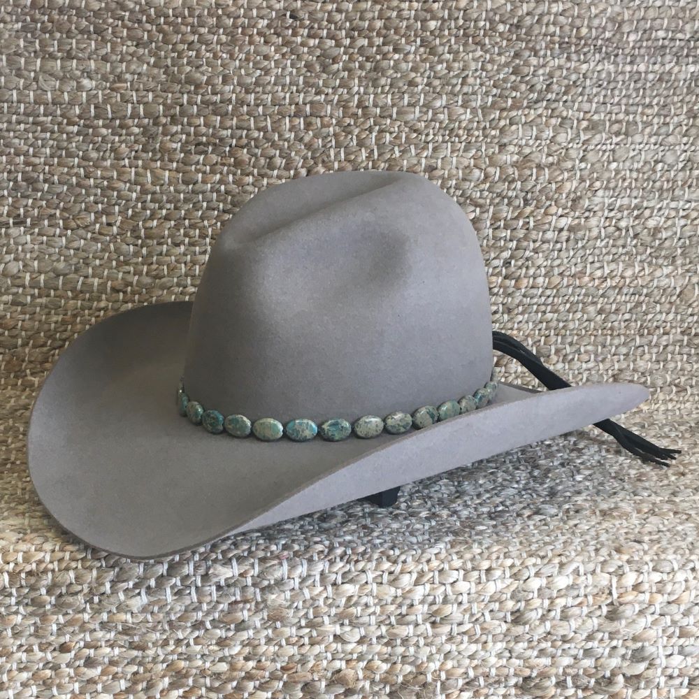Earthbound Jasper Round Stone Hatband