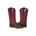 Ladies Tan Giraffe Daquiri Kidskin Winn Cowboy Boot