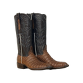 Men's 12-2 Cigar Caiman Emerald Kidskin Old Nugget Cowboy Boot