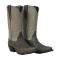 Men's Grey Giraffe Pueblo Blue Stitched Cowboy Boots