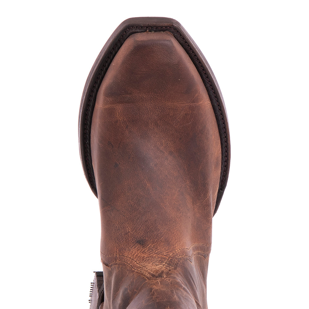 Men's Short Zip Canella Goat with Mini Vibram Sole