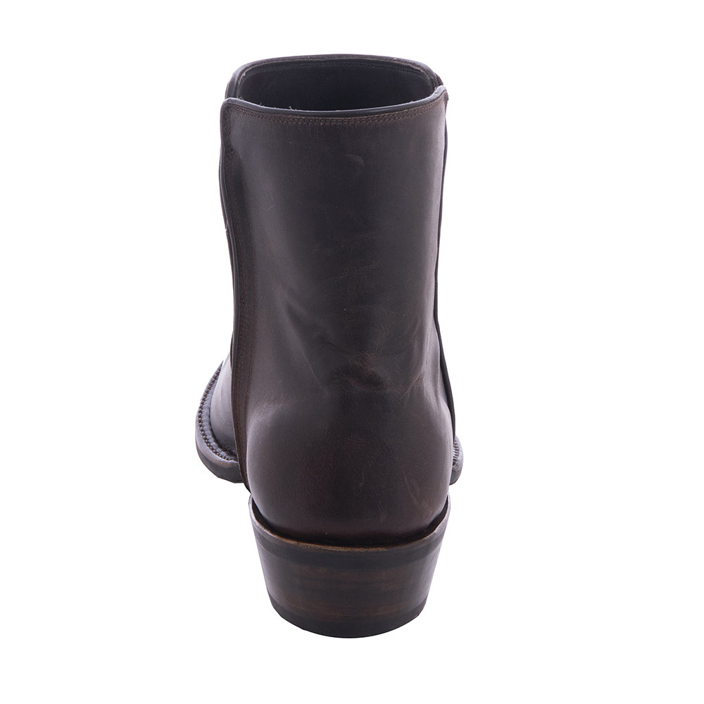 Men's Short Zip Tobac Goat with Toe Bug
