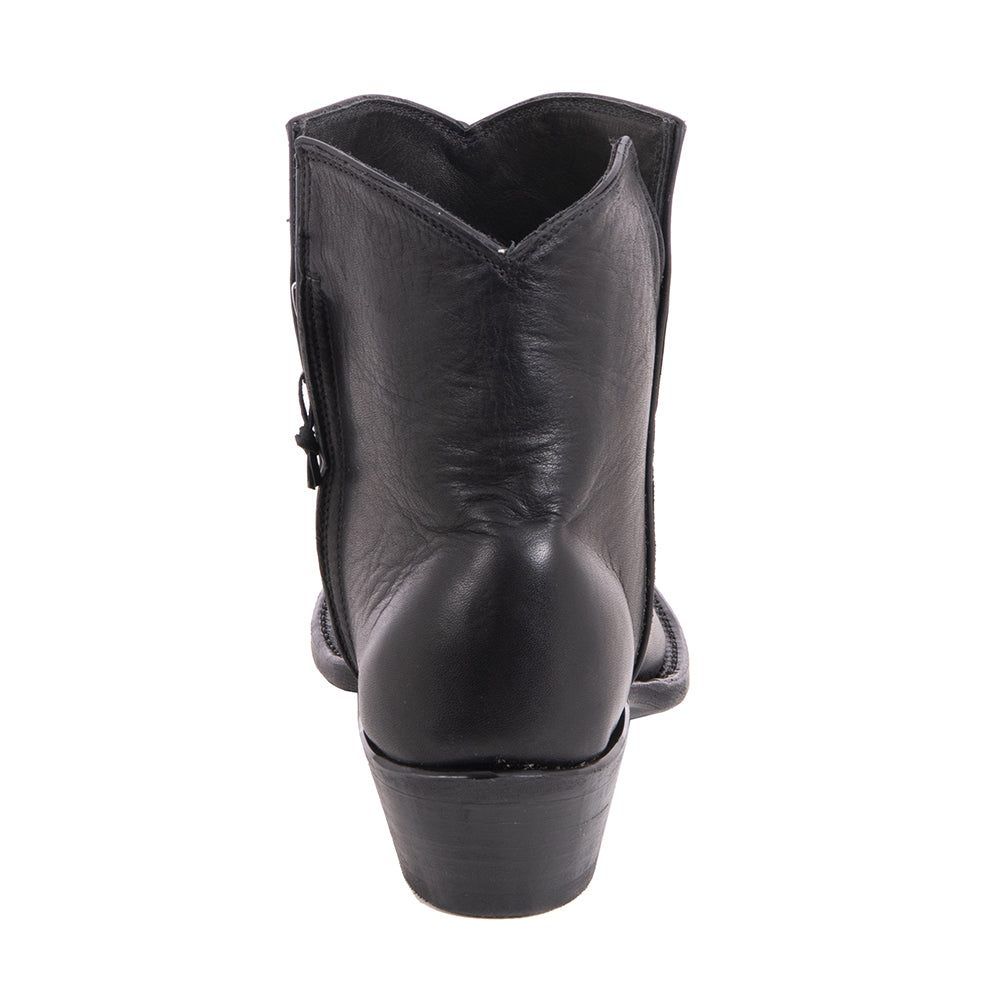 Ladies Shorty Black Aniline No Bug