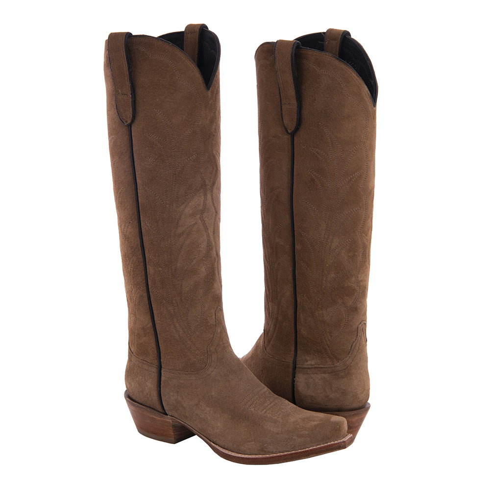 Ladies 17-2.5 Dunn Pig Winn Stitch Toe Bug Cowboy Boot