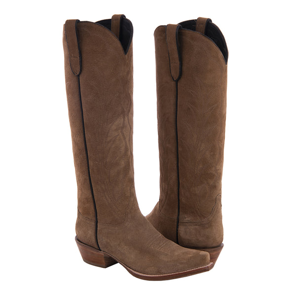 Ladies 17-2.5 Dunn Pig Winn Stitch Toe Bug Cowboy Boot